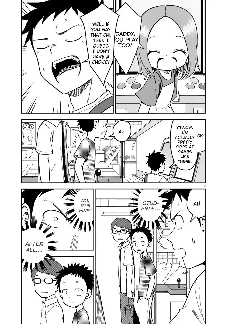 Karakai Jouzu no (Moto) Takagi-san chapter 148 page 7