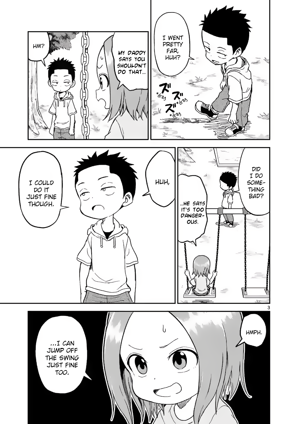 Karakai Jouzu no (Moto) Takagi-san chapter 154 page 3