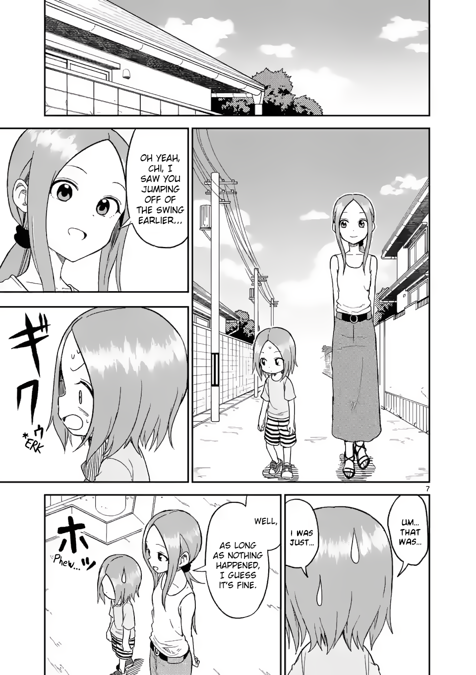 Karakai Jouzu no (Moto) Takagi-san chapter 154 page 7