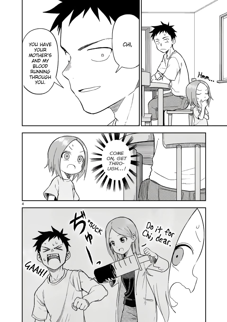 Karakai Jouzu no (Moto) Takagi-san chapter 155 page 4