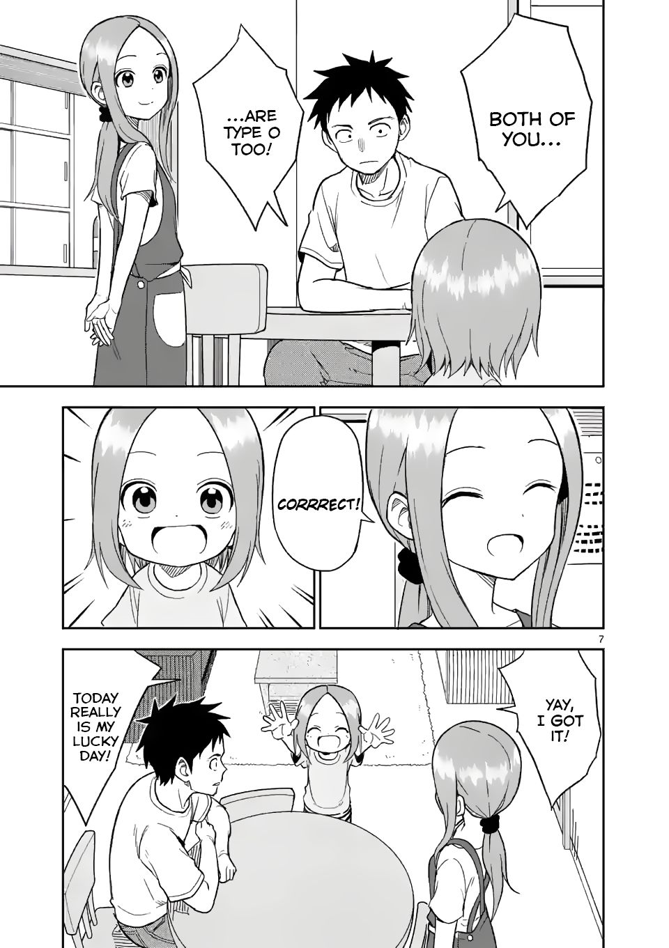 Karakai Jouzu no (Moto) Takagi-san chapter 155 page 7