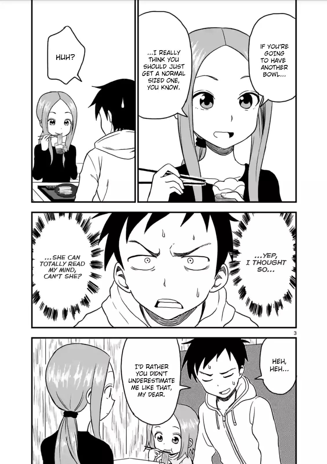 Karakai Jouzu no (Moto) Takagi-san chapter 16 page 3