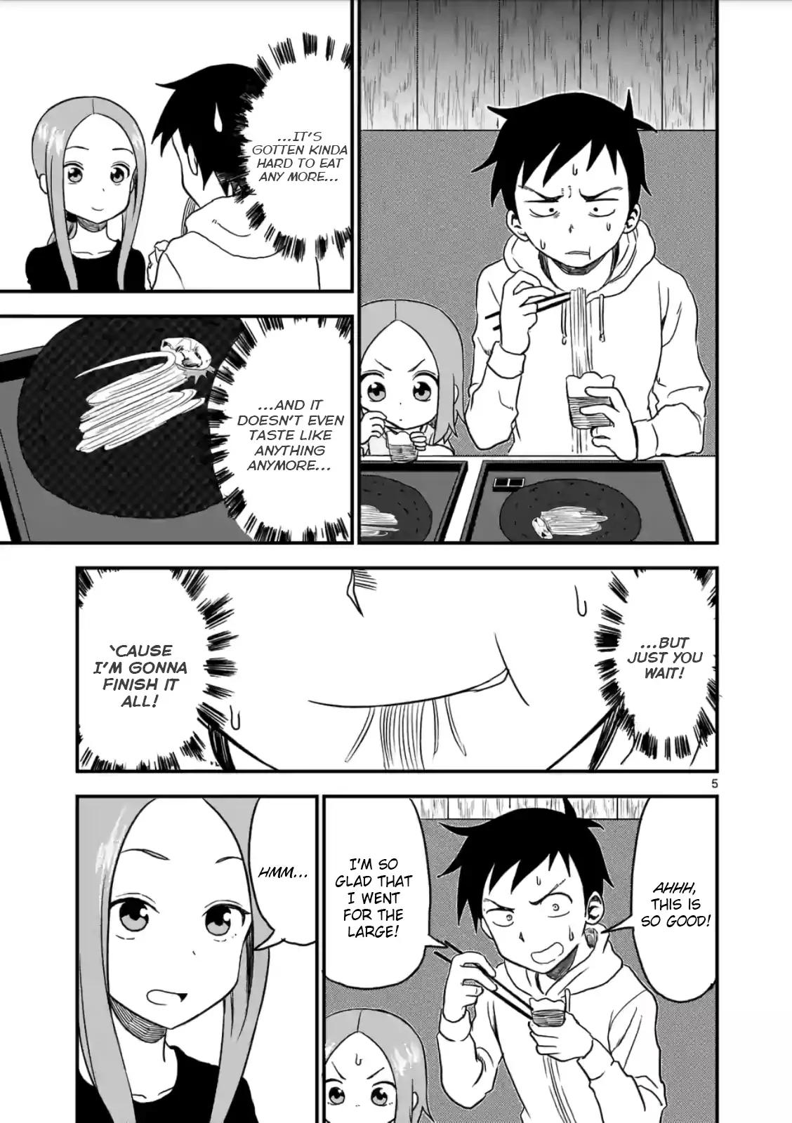 Karakai Jouzu no (Moto) Takagi-san chapter 16 page 5