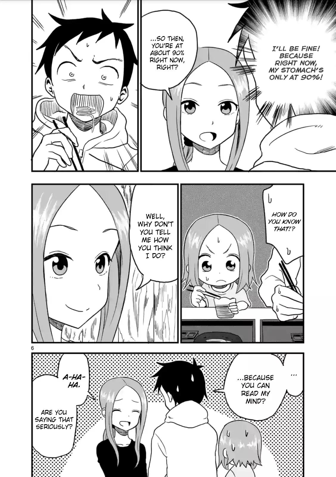 Karakai Jouzu no (Moto) Takagi-san chapter 16 page 6