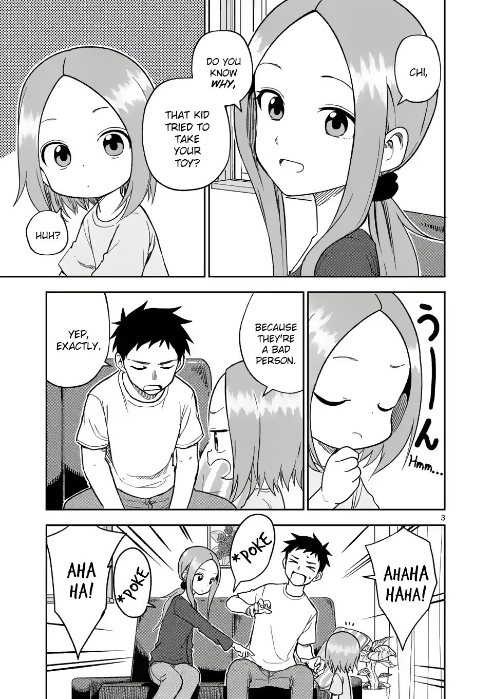 Karakai Jouzu no (Moto) Takagi-san chapter 161 page 3