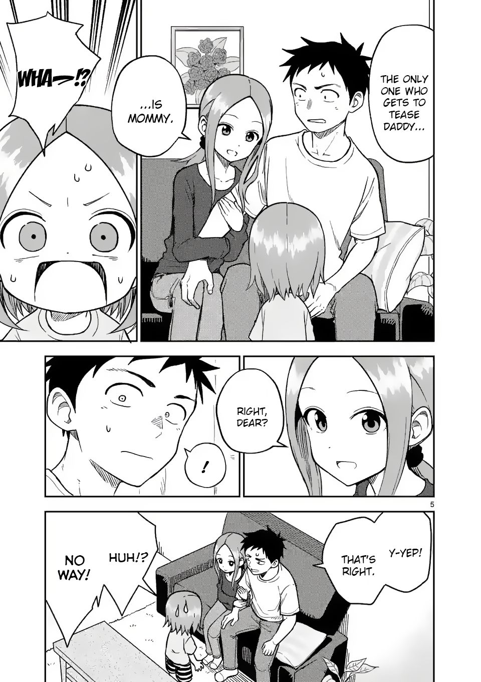 Karakai Jouzu no (Moto) Takagi-san chapter 161 page 5