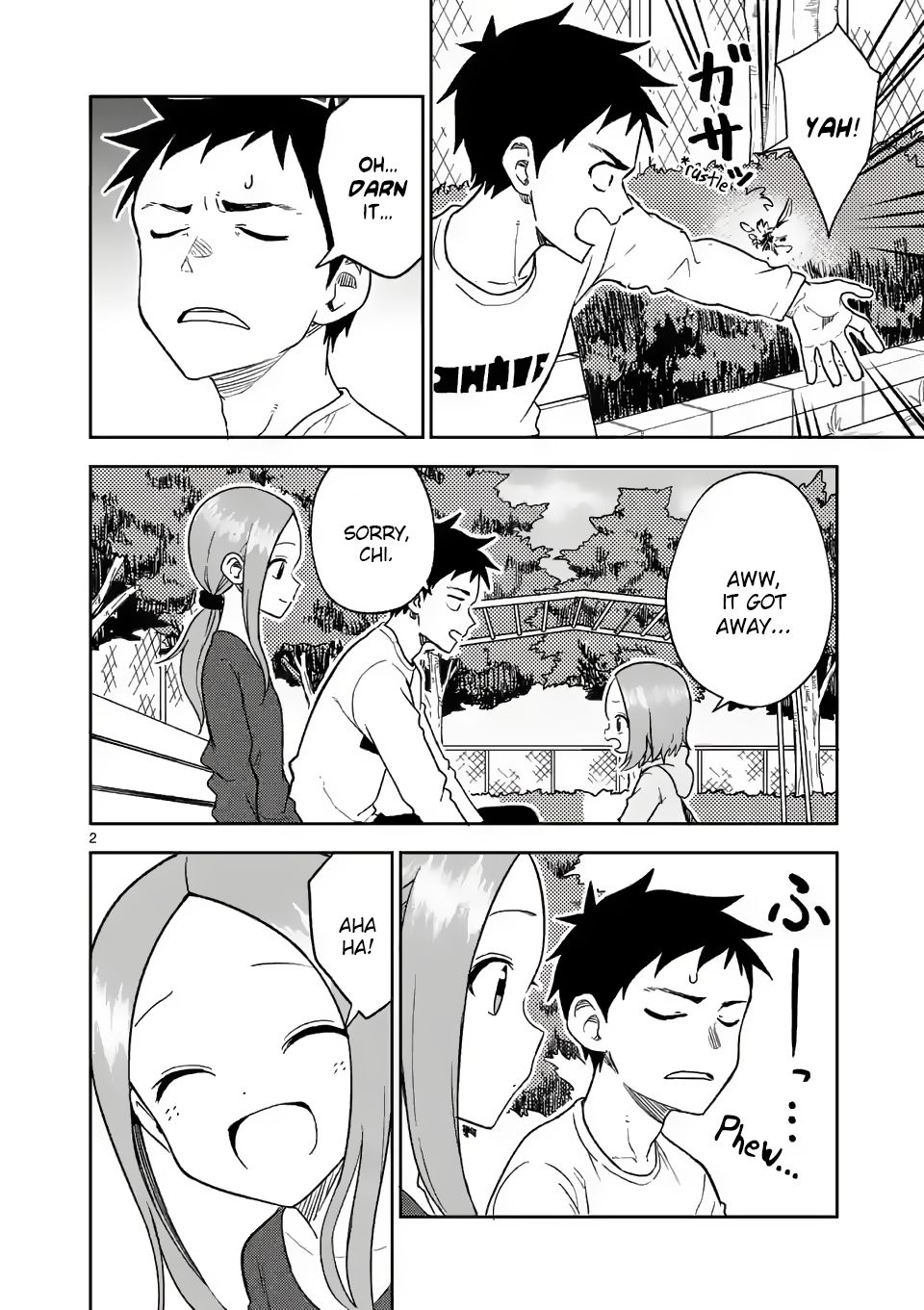 Karakai Jouzu no (Moto) Takagi-san chapter 163 page 2