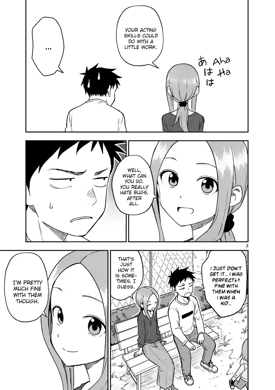 Karakai Jouzu no (Moto) Takagi-san chapter 163 page 3