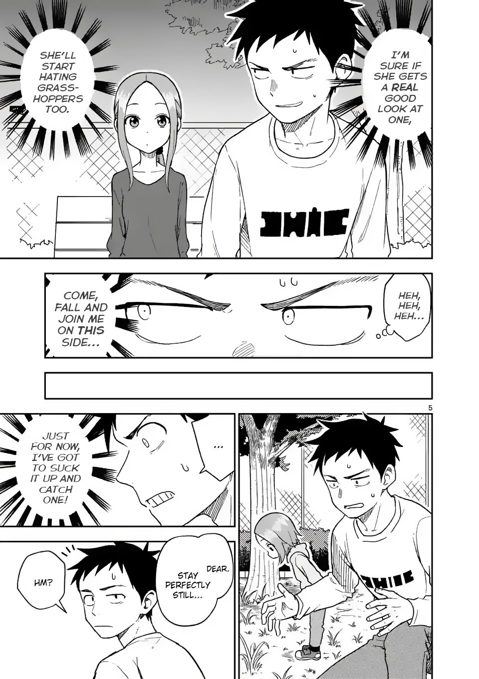 Karakai Jouzu no (Moto) Takagi-san chapter 163 page 5