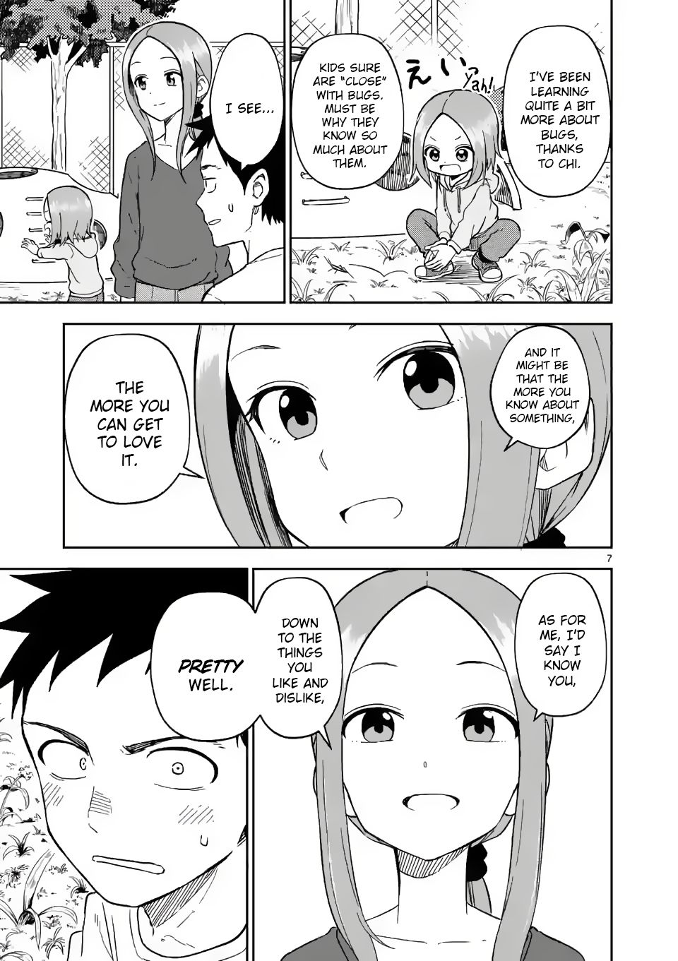 Karakai Jouzu no (Moto) Takagi-san chapter 163 page 7