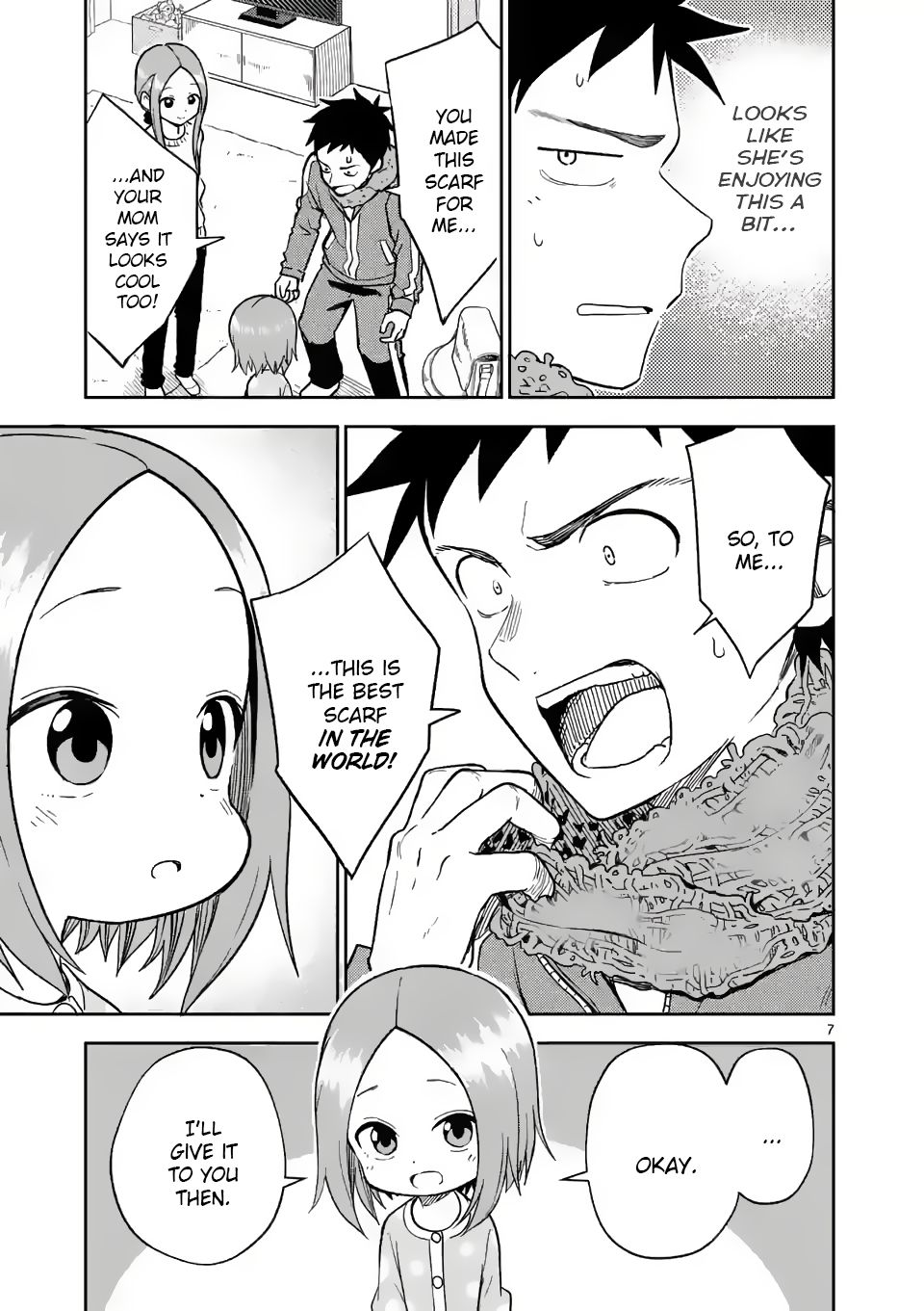 Karakai Jouzu no (Moto) Takagi-san chapter 165 page 7