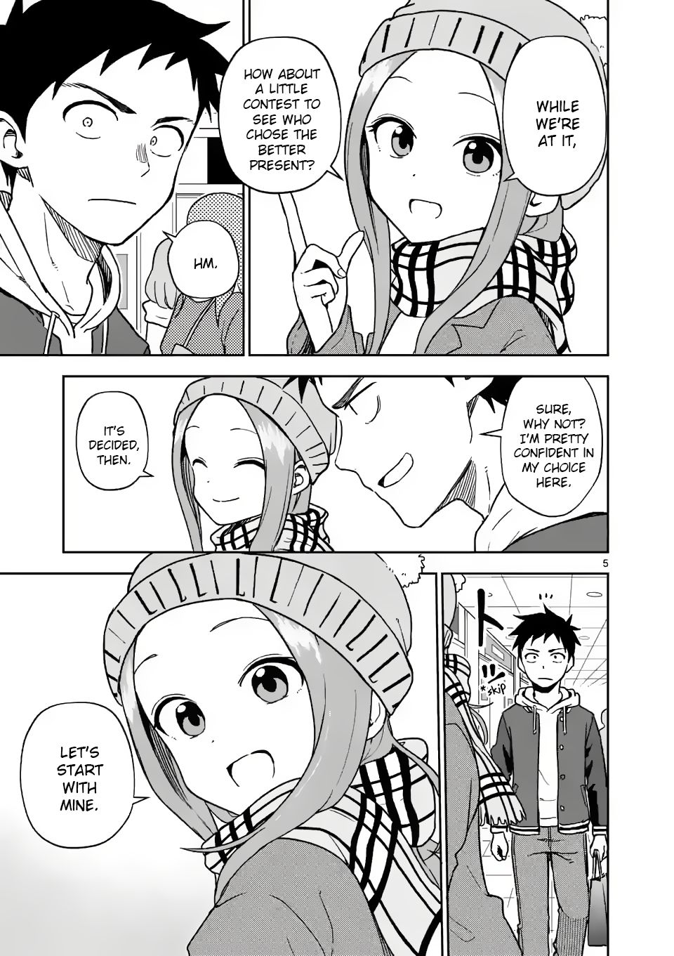Karakai Jouzu no (Moto) Takagi-san chapter 166 page 5