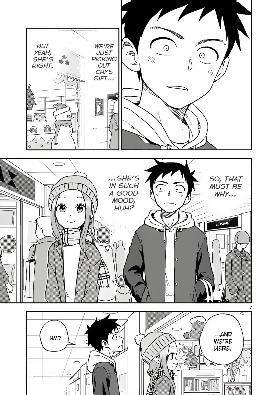 Karakai Jouzu no (Moto) Takagi-san chapter 166 page 7