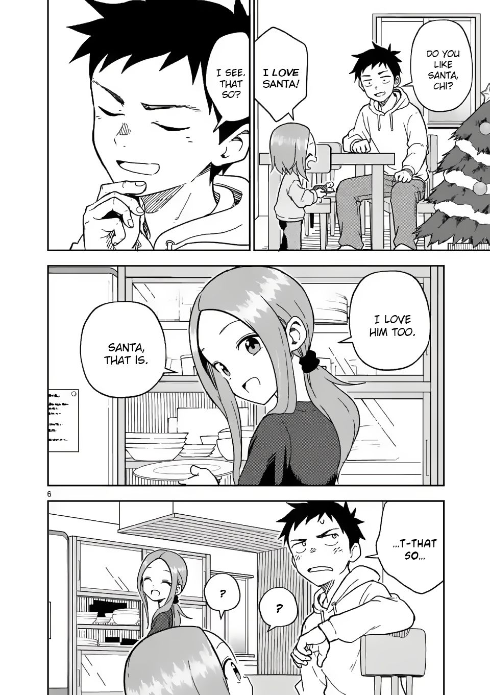 Karakai Jouzu no (Moto) Takagi-san chapter 167 page 6
