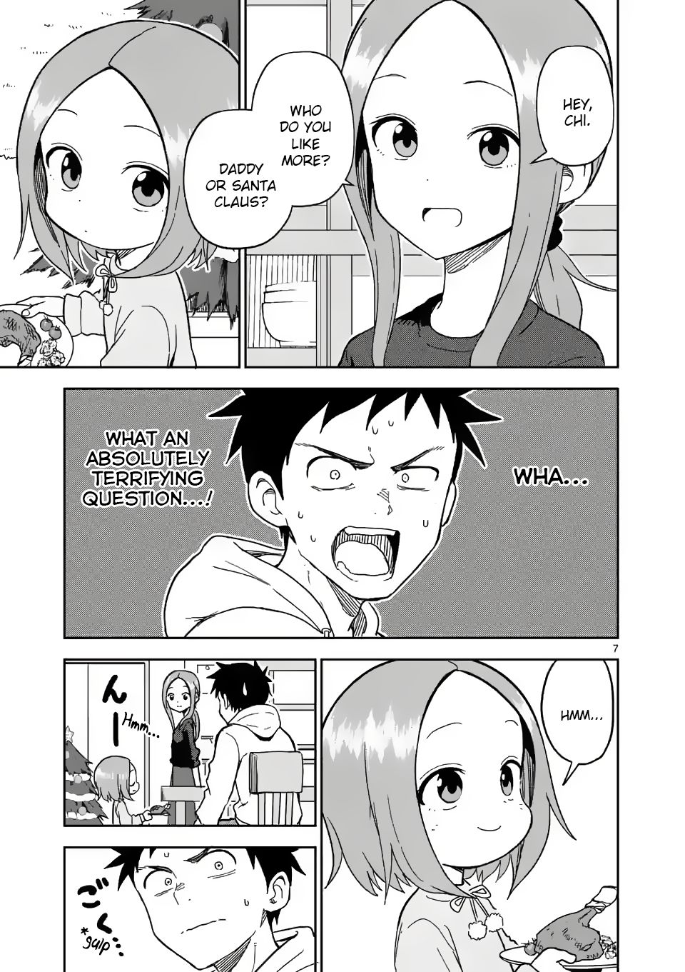 Karakai Jouzu no (Moto) Takagi-san chapter 167 page 7
