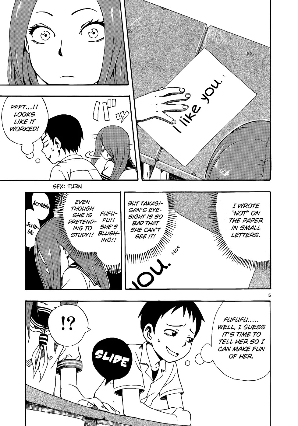 Karakai Jouzu no (Moto) Takagi-san chapter 17.1 page 7