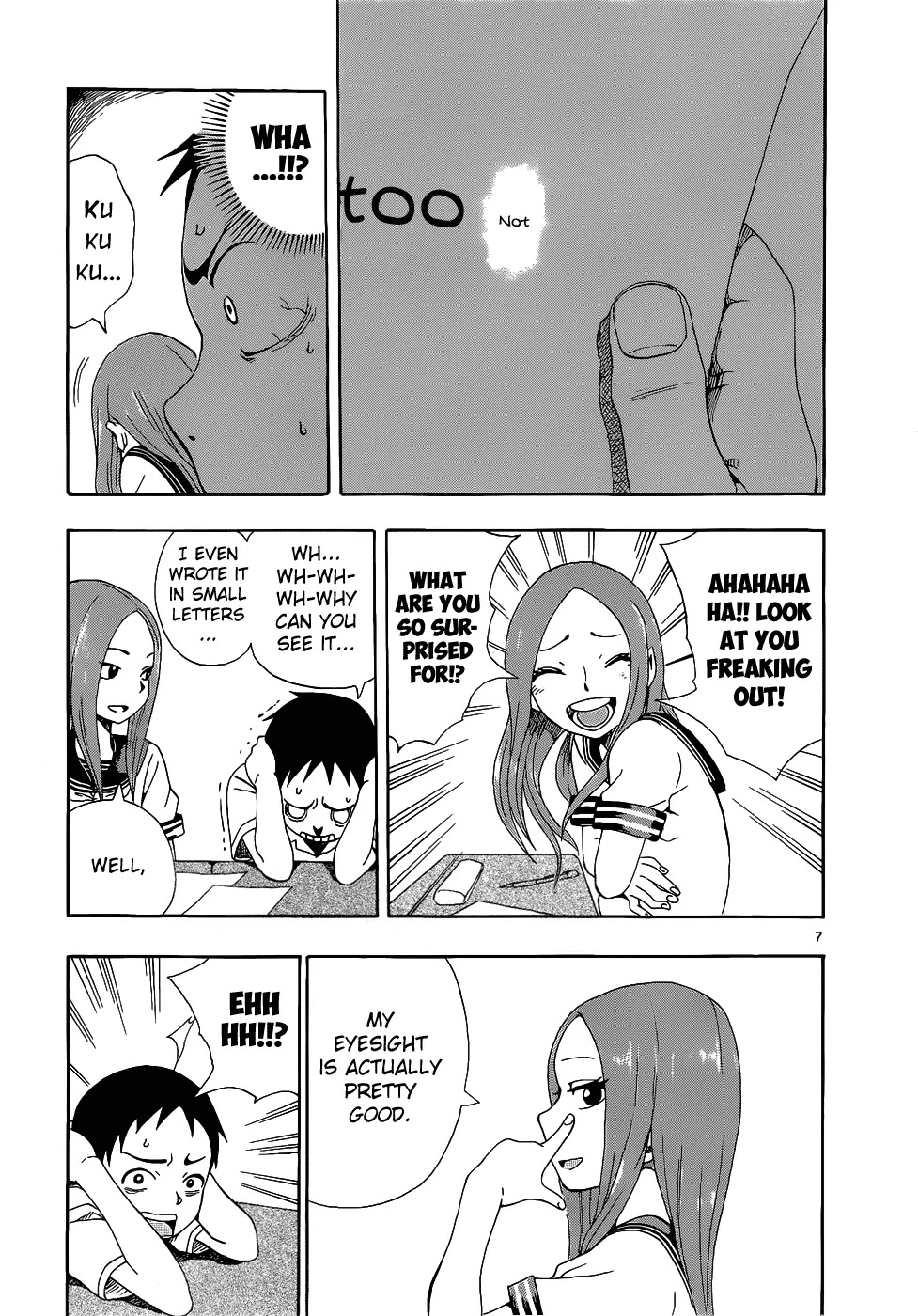 Karakai Jouzu no (Moto) Takagi-san chapter 17.1 page 9