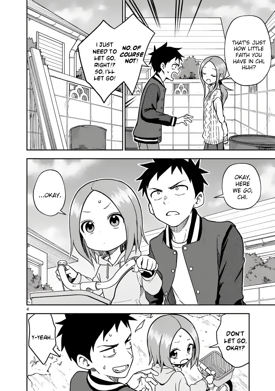 Karakai Jouzu no (Moto) Takagi-san chapter 172 page 4