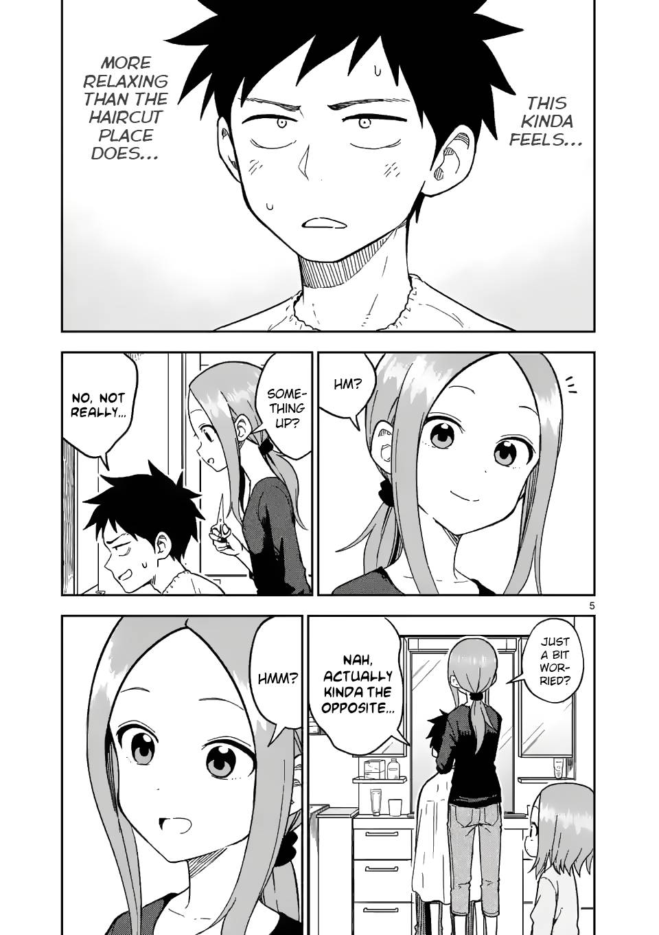 Karakai Jouzu no (Moto) Takagi-san chapter 175 page 5