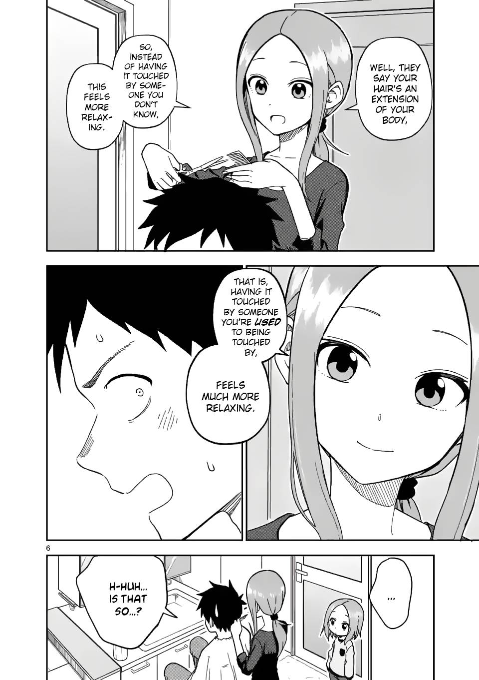 Karakai Jouzu no (Moto) Takagi-san chapter 175 page 6