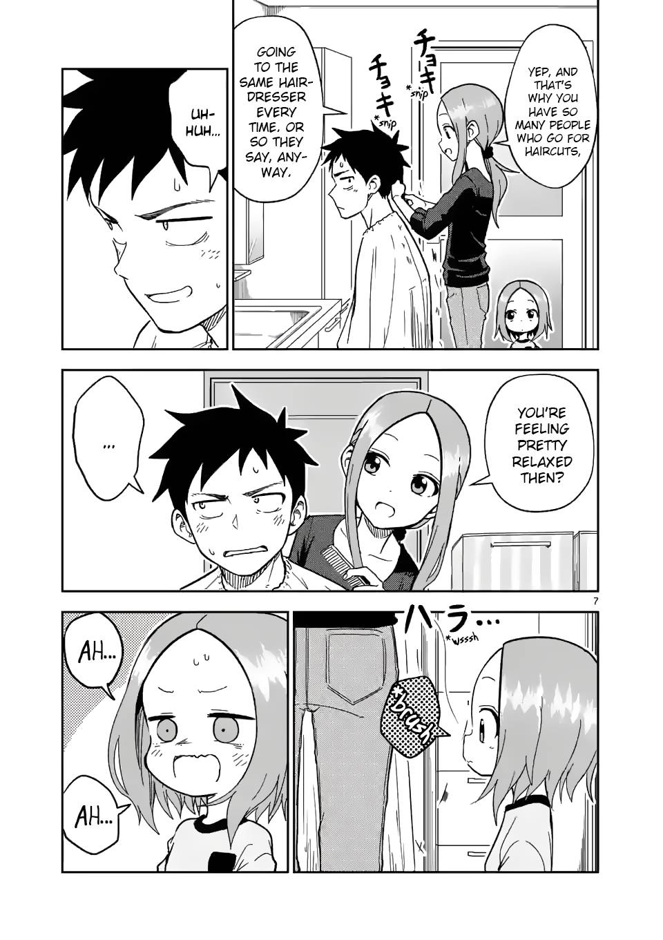 Karakai Jouzu no (Moto) Takagi-san chapter 175 page 7