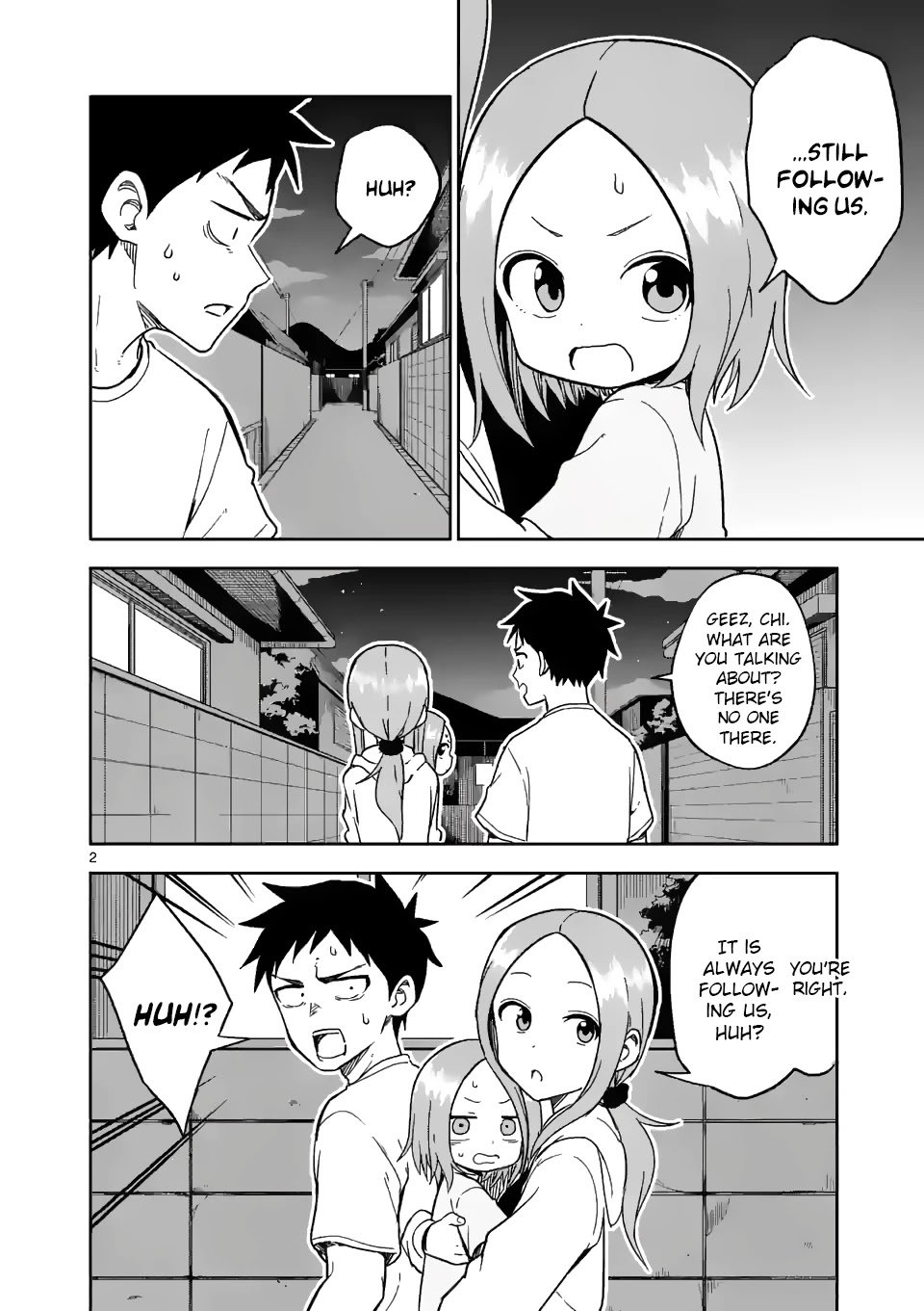 Karakai Jouzu no (Moto) Takagi-san chapter 177 page 2