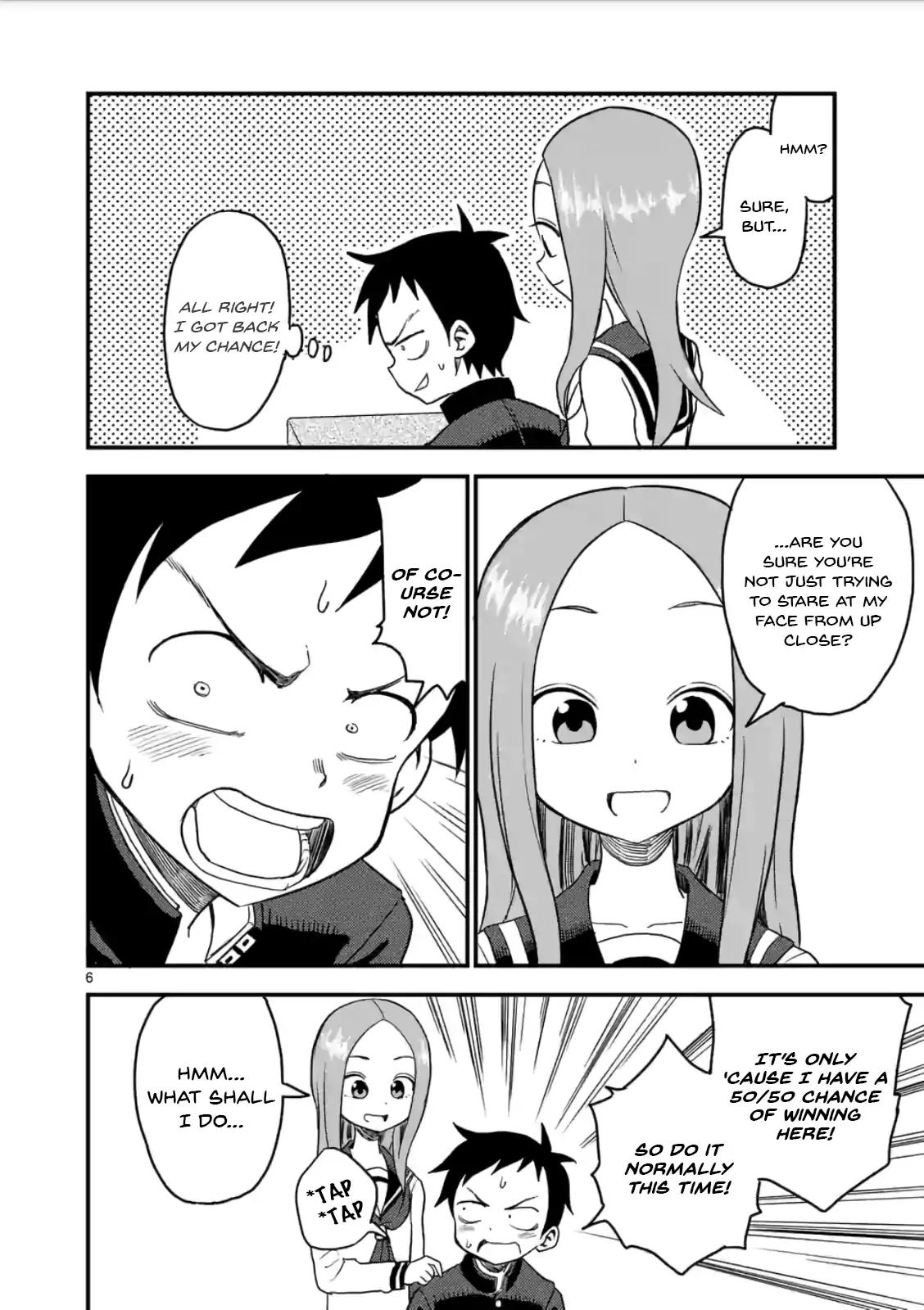 Karakai Jouzu no (Moto) Takagi-san chapter 18 page 6