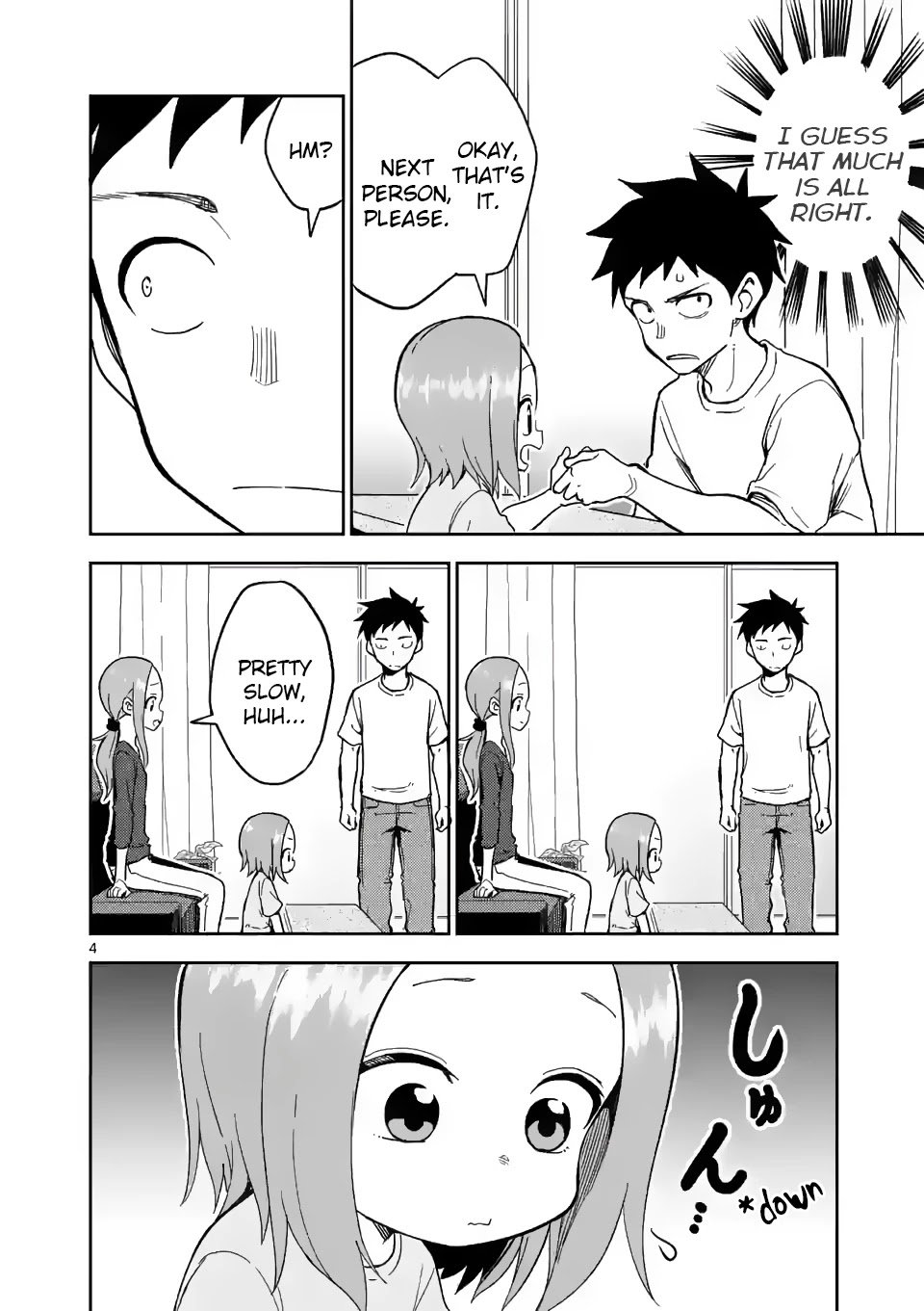 Karakai Jouzu no (Moto) Takagi-san chapter 186 page 4