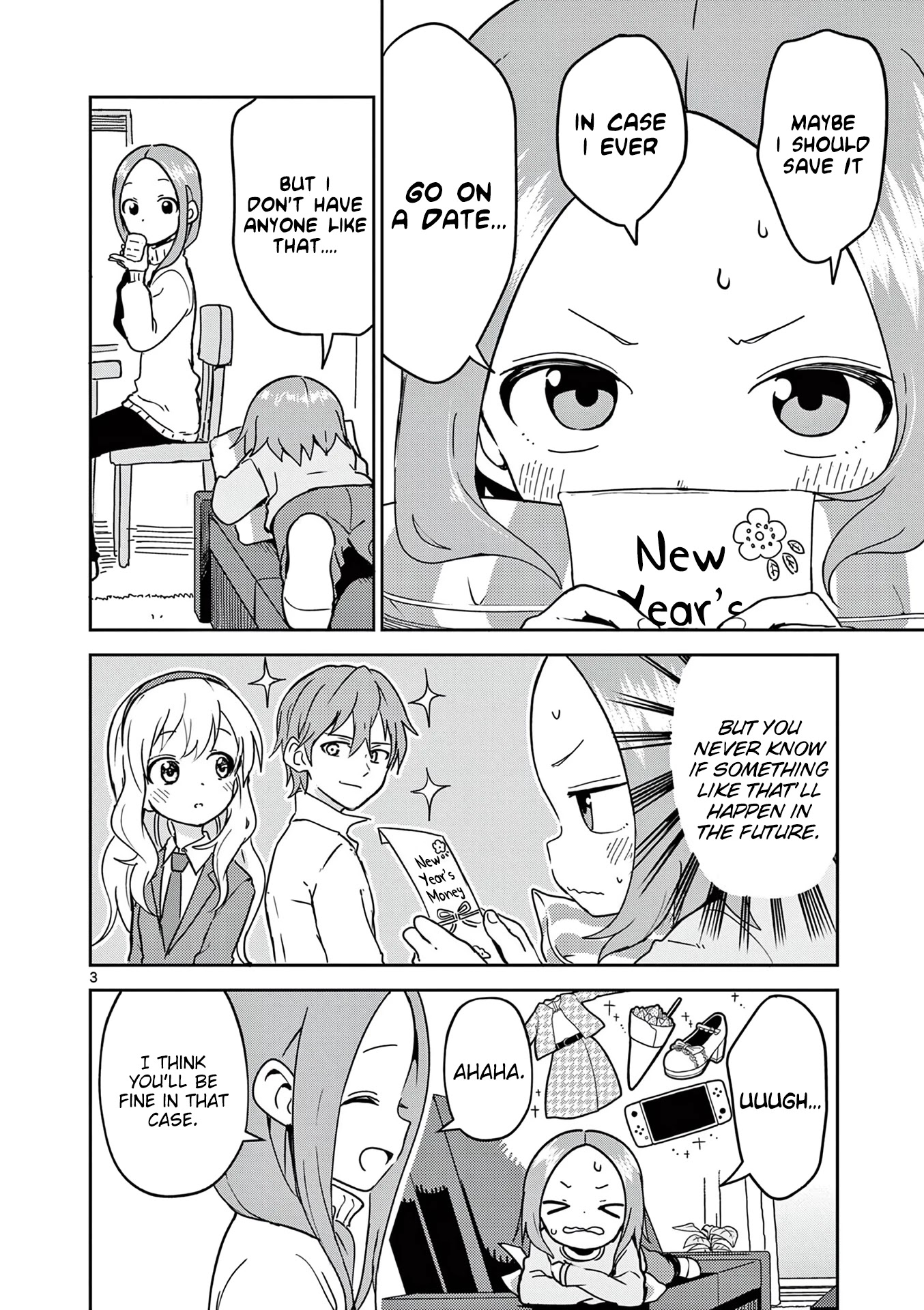 Karakai Jouzu no (Moto) Takagi-san chapter 188.5 page 3