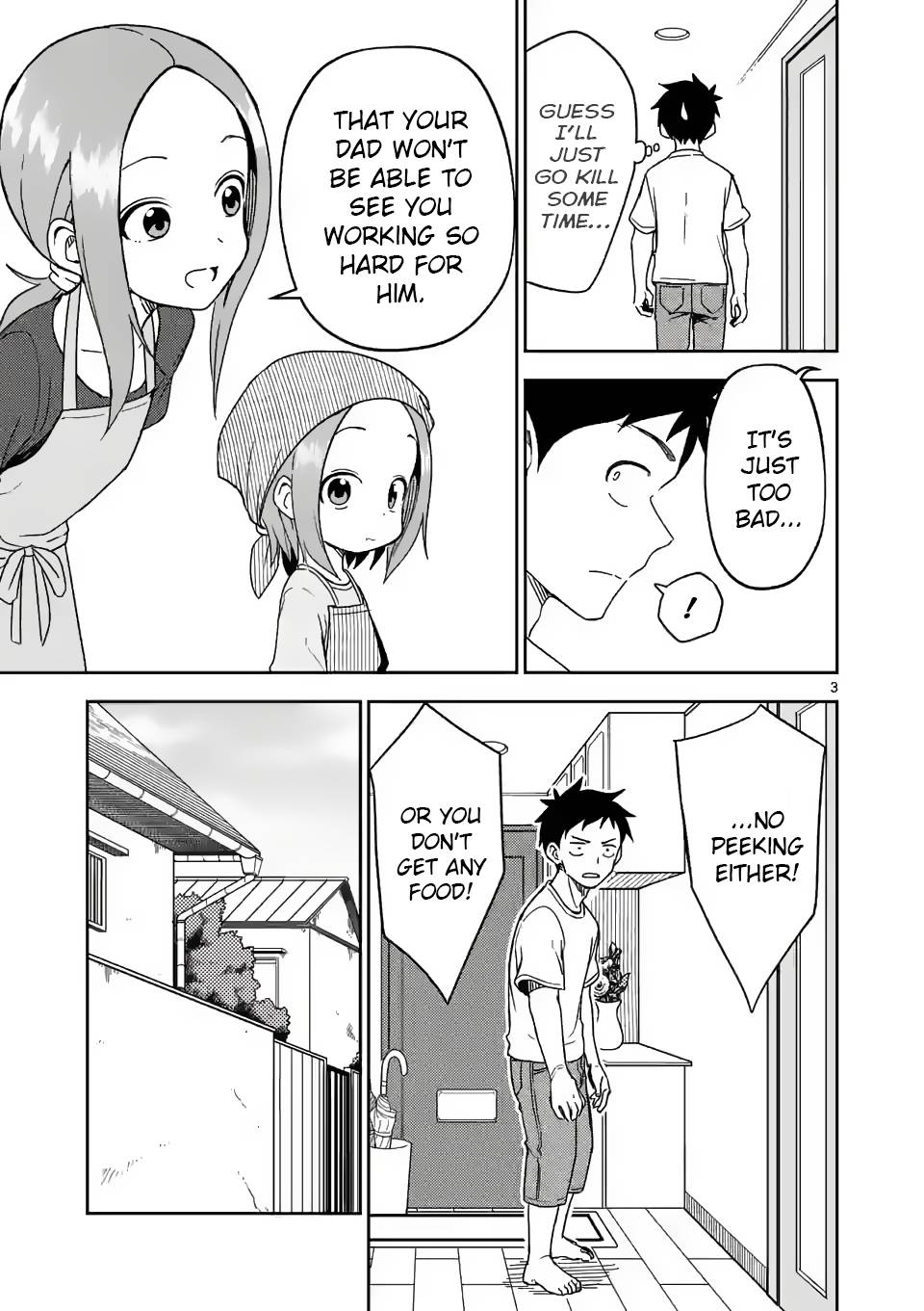 Karakai Jouzu no (Moto) Takagi-san chapter 191 page 3