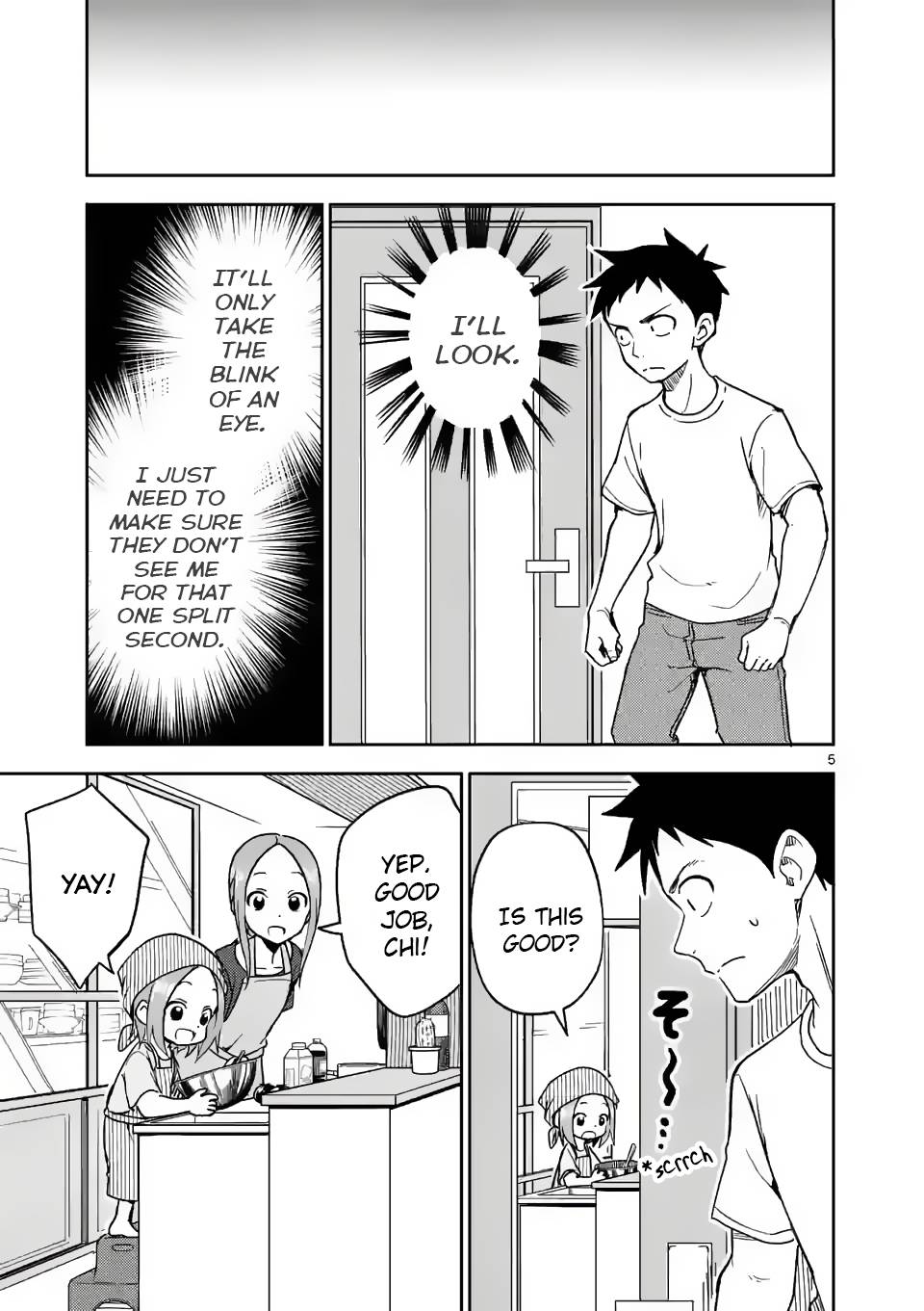 Karakai Jouzu no (Moto) Takagi-san chapter 191 page 5