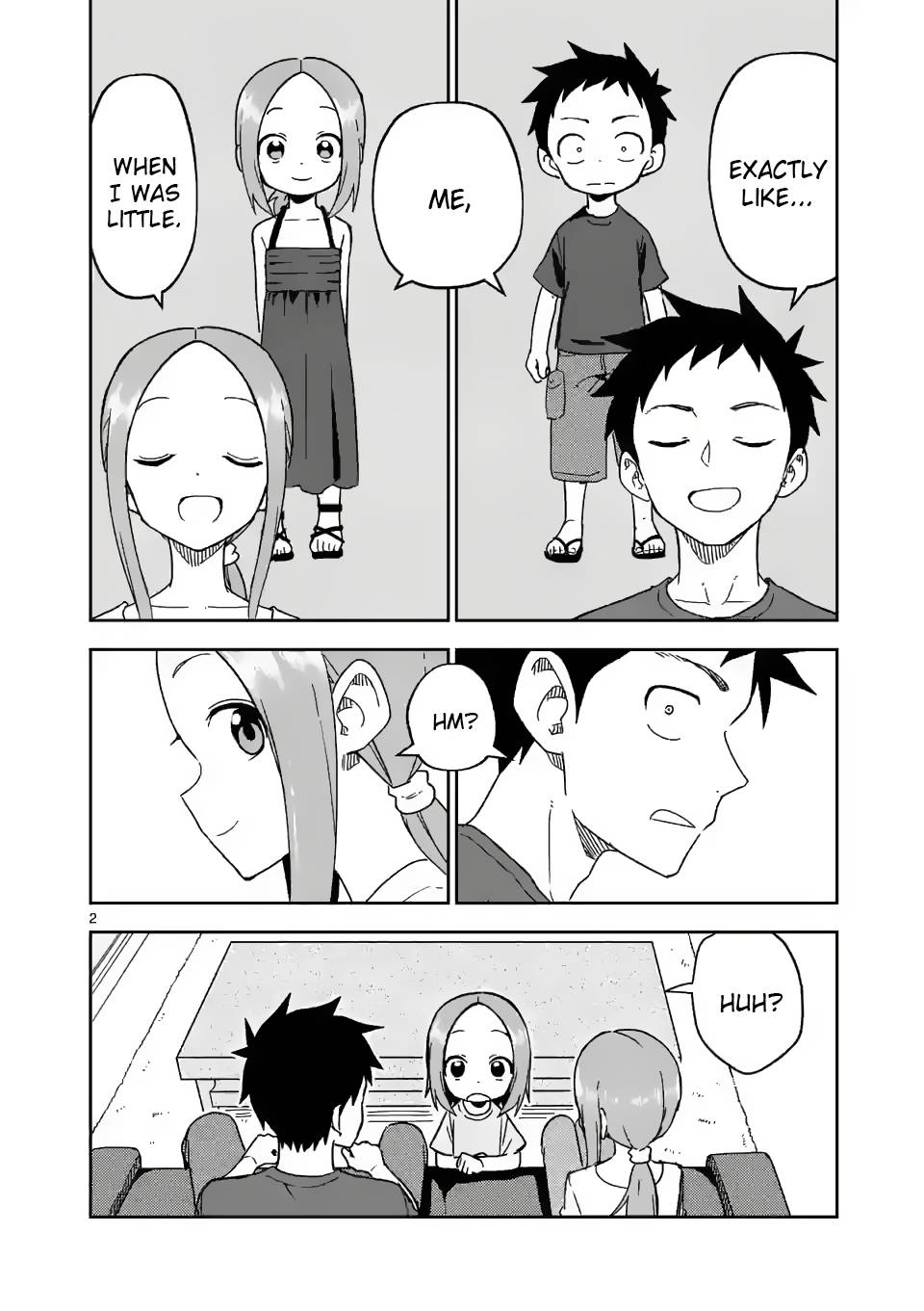 Karakai Jouzu no (Moto) Takagi-san chapter 193 page 2