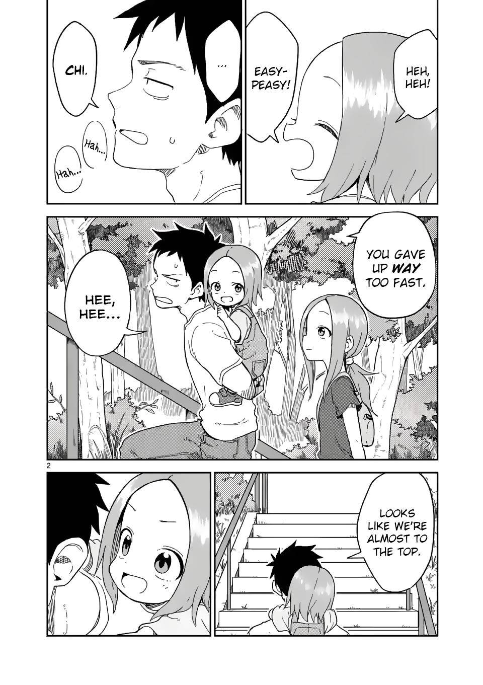 Karakai Jouzu no (Moto) Takagi-san chapter 198 page 2