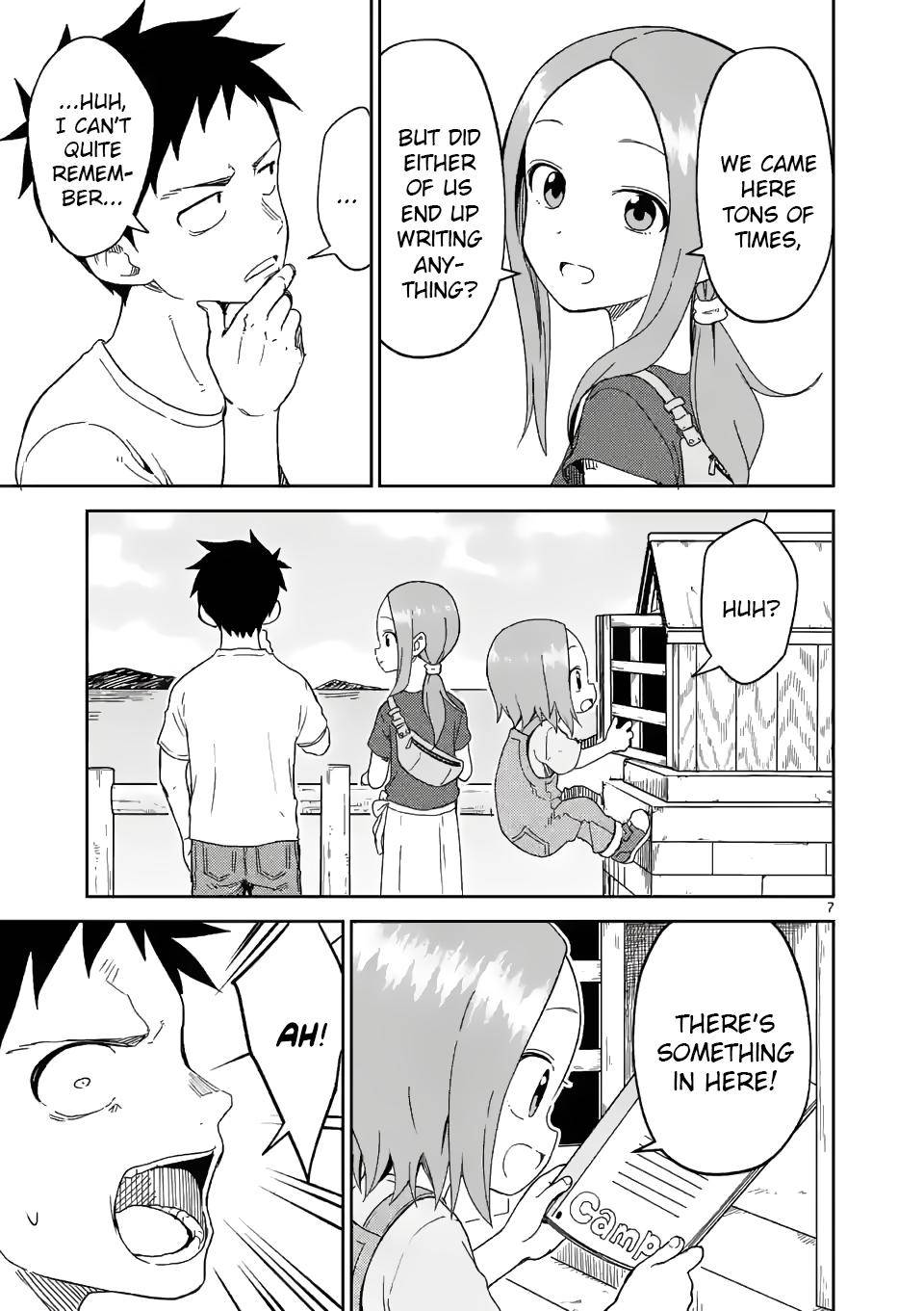 Karakai Jouzu no (Moto) Takagi-san chapter 198 page 7