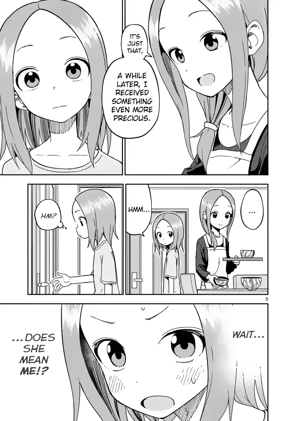 Karakai Jouzu no (Moto) Takagi-san chapter 200 page 5