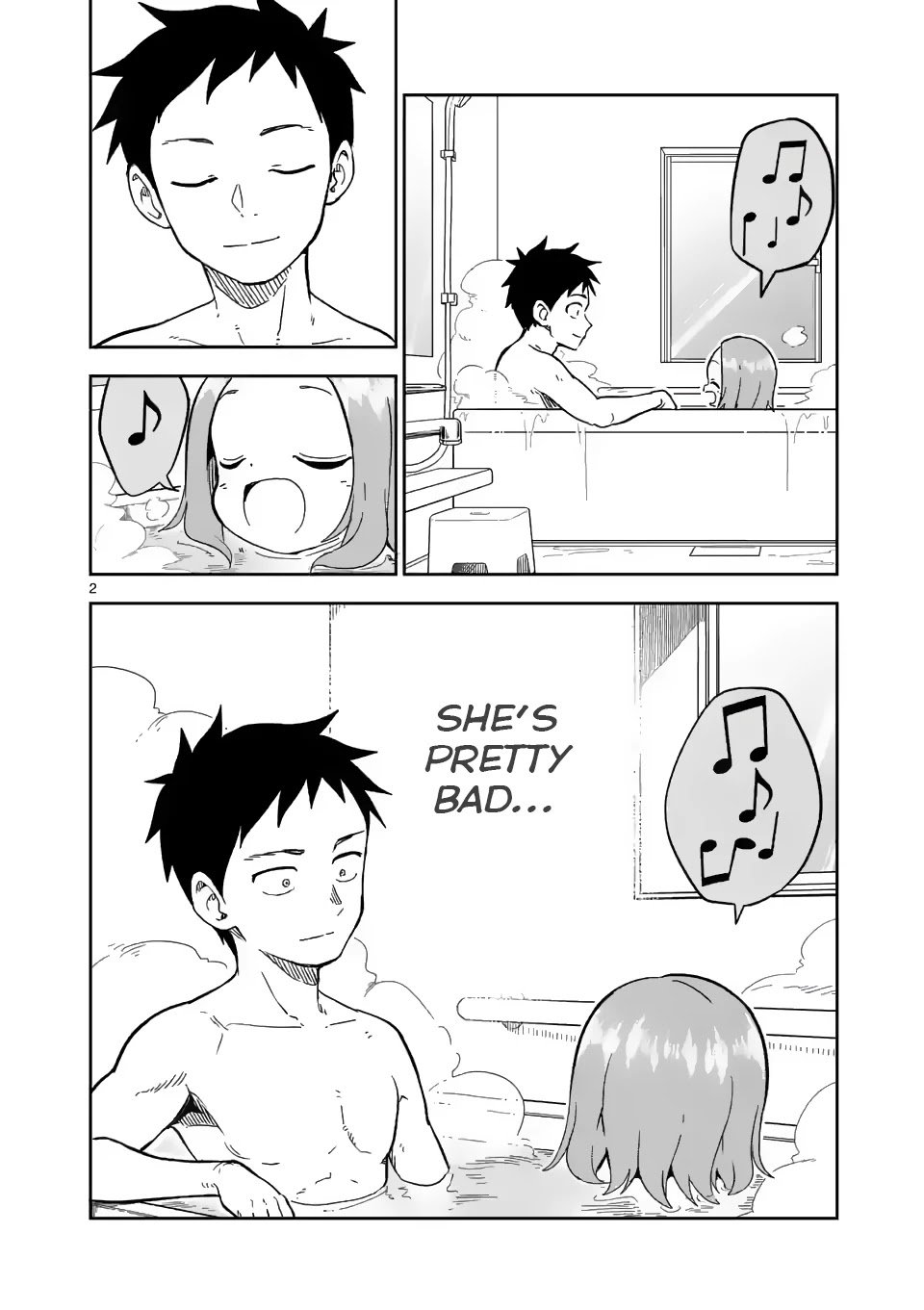 Karakai Jouzu no (Moto) Takagi-san chapter 202 page 2