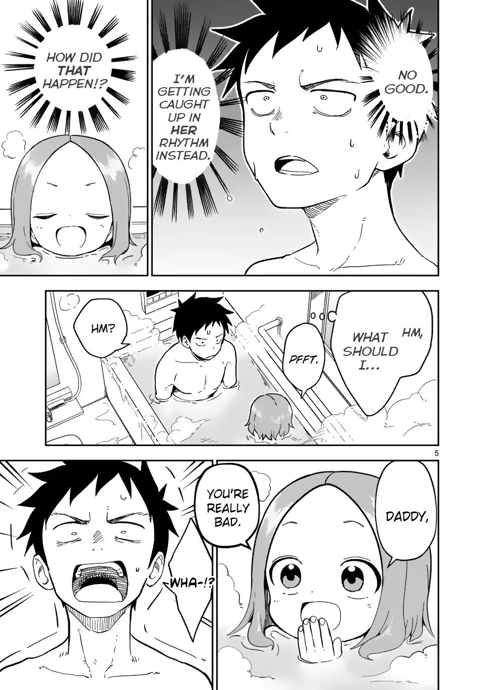 Karakai Jouzu no (Moto) Takagi-san chapter 202 page 5