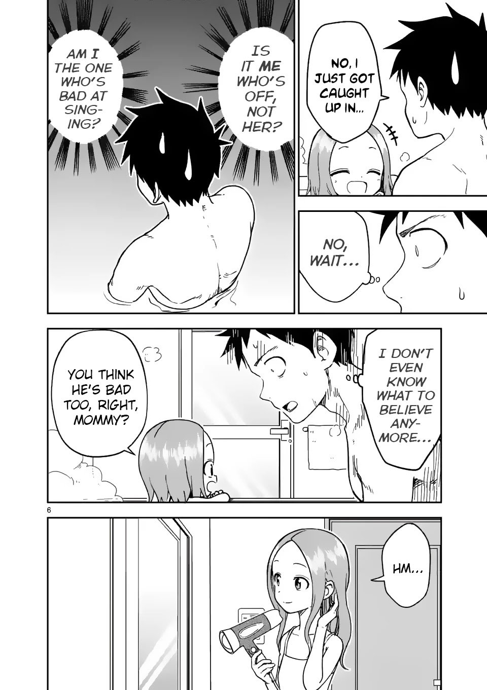 Karakai Jouzu no (Moto) Takagi-san chapter 202 page 6