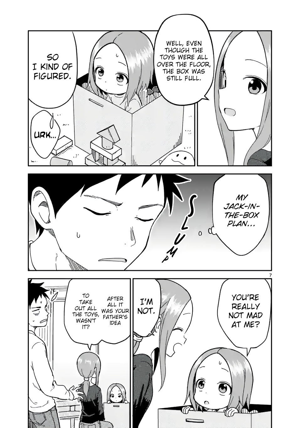 Karakai Jouzu no (Moto) Takagi-san chapter 215 page 7
