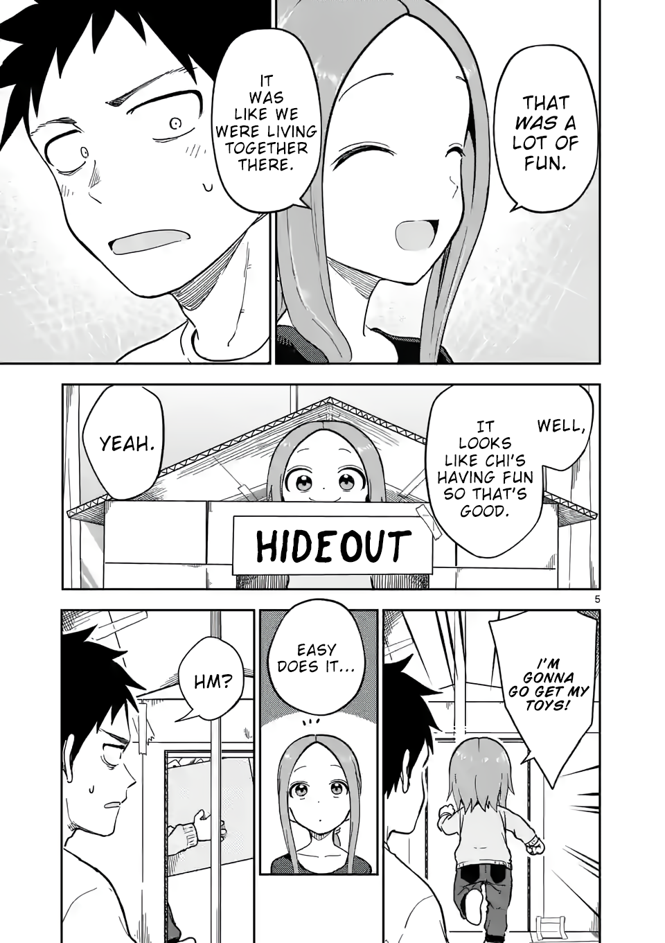 Karakai Jouzu no (Moto) Takagi-san chapter 218 page 5