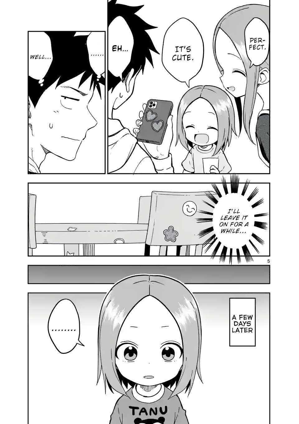 Karakai Jouzu no (Moto) Takagi-san chapter 221 page 5