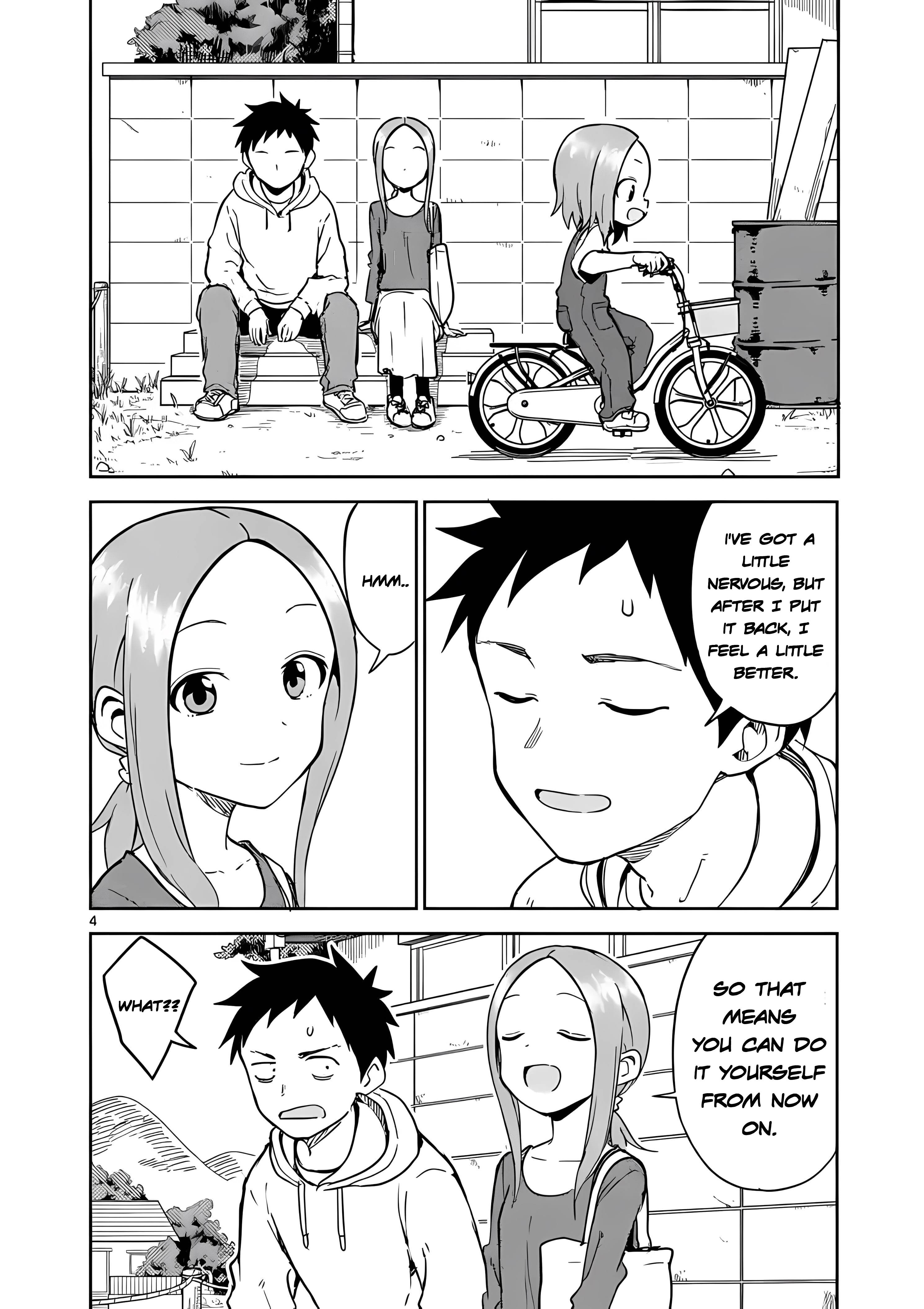 Karakai Jouzu no (Moto) Takagi-san chapter 223 page 4