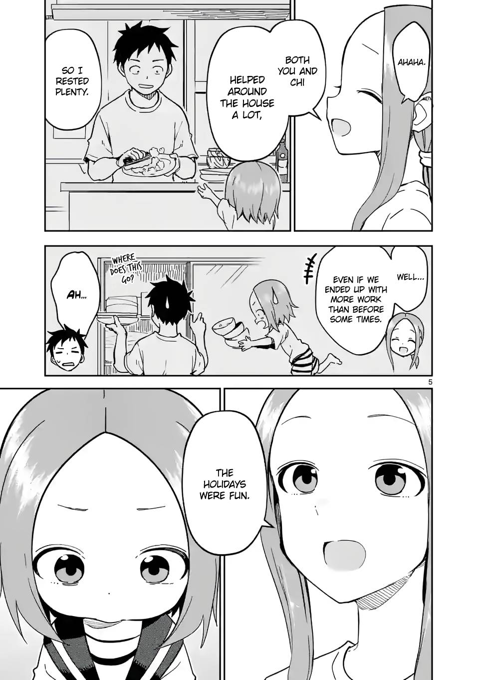 Karakai Jouzu no (Moto) Takagi-san chapter 229 page 5