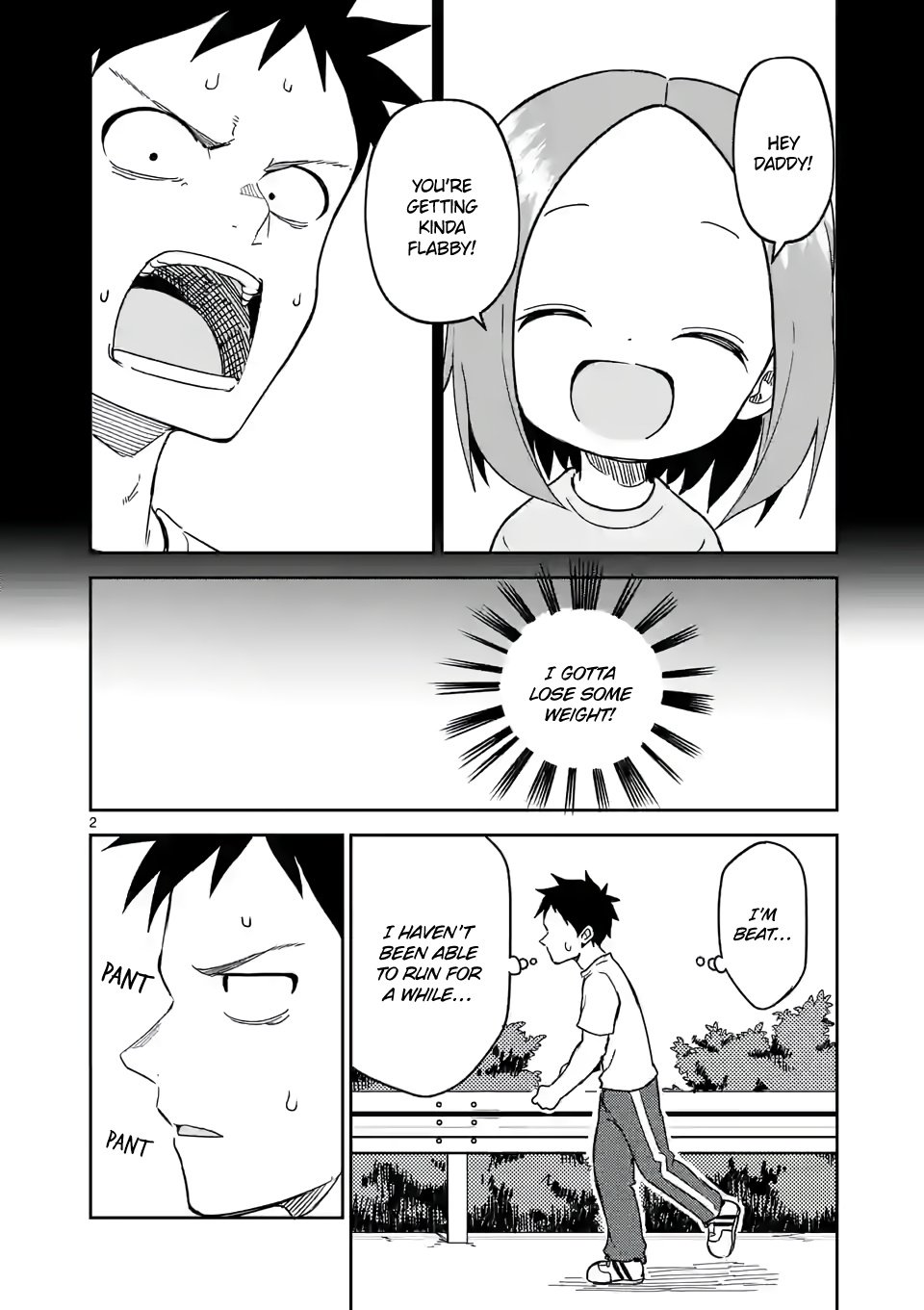 Karakai Jouzu no (Moto) Takagi-san chapter 237 page 2