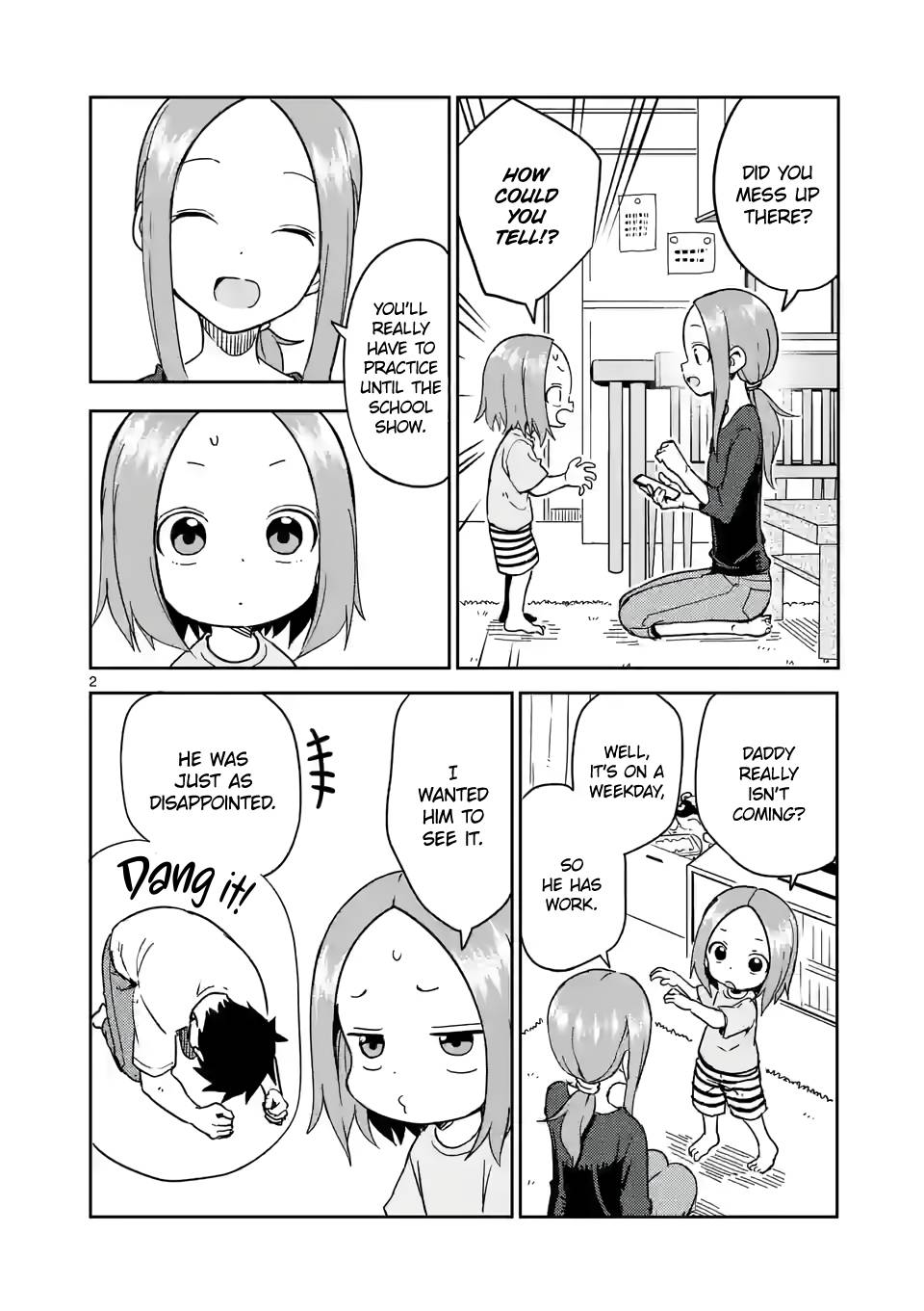Karakai Jouzu no (Moto) Takagi-san chapter 241 page 2