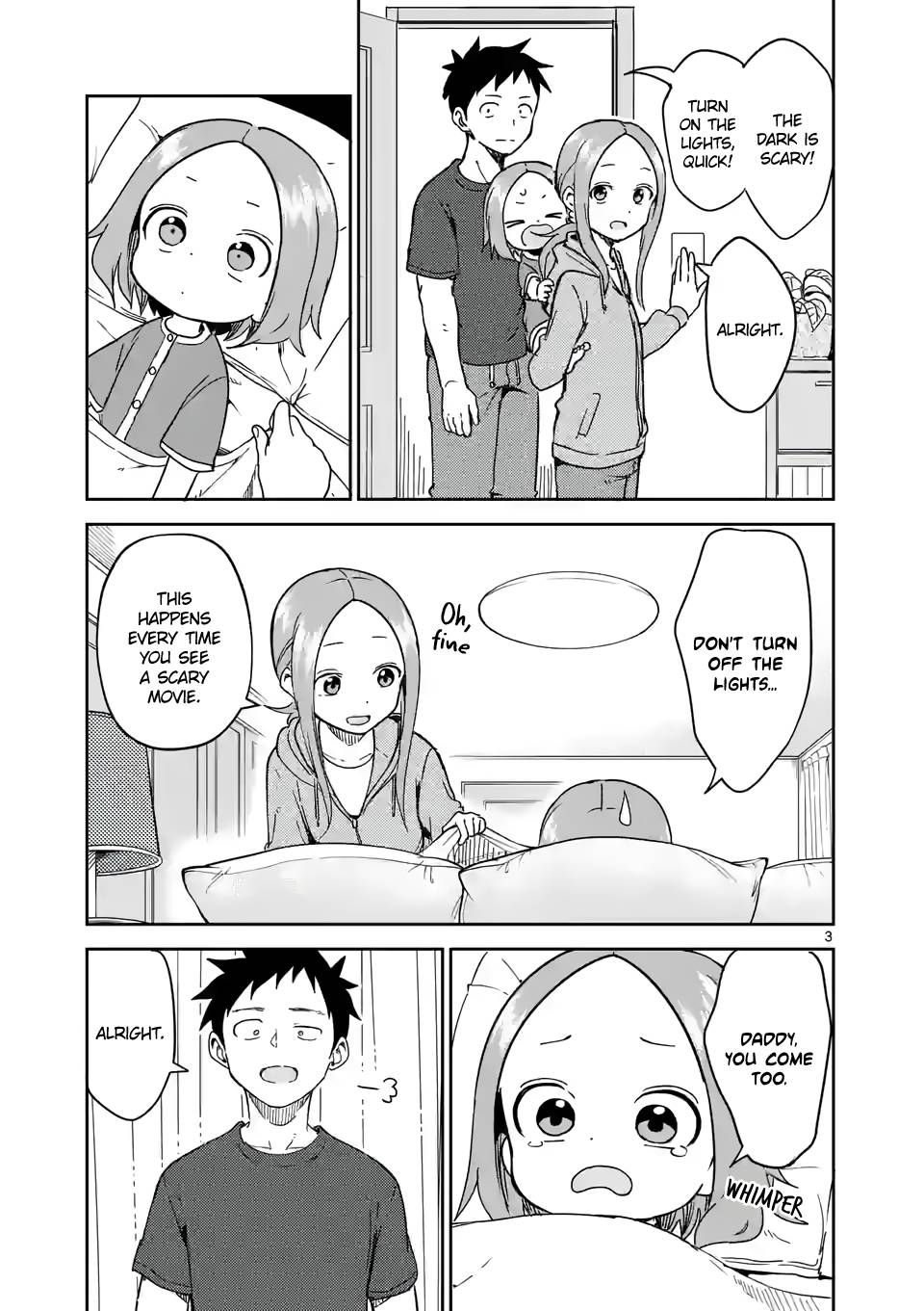 Karakai Jouzu no (Moto) Takagi-san chapter 244 page 3