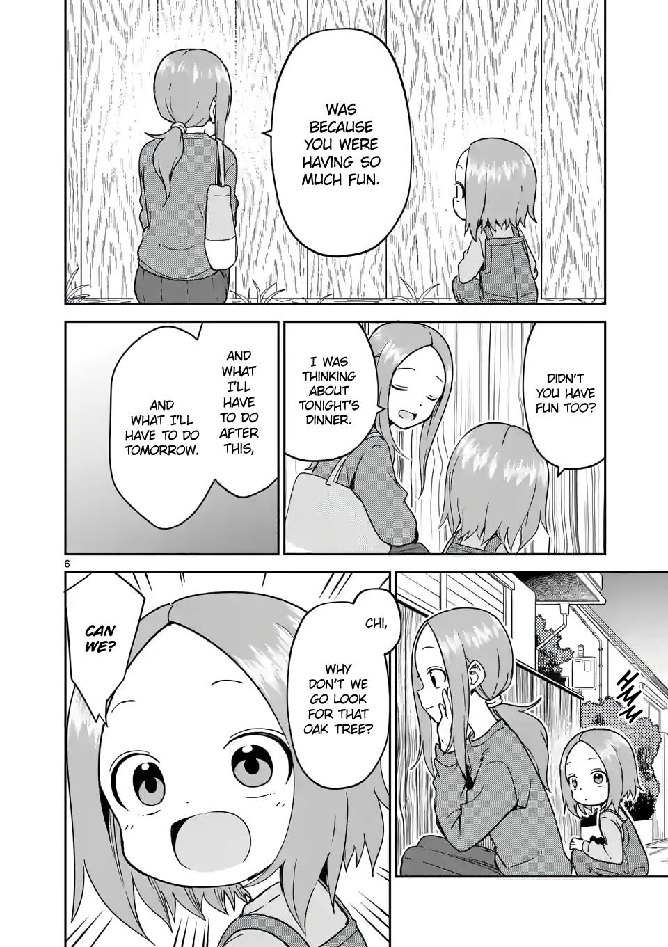 Karakai Jouzu no (Moto) Takagi-san chapter 249 page 6