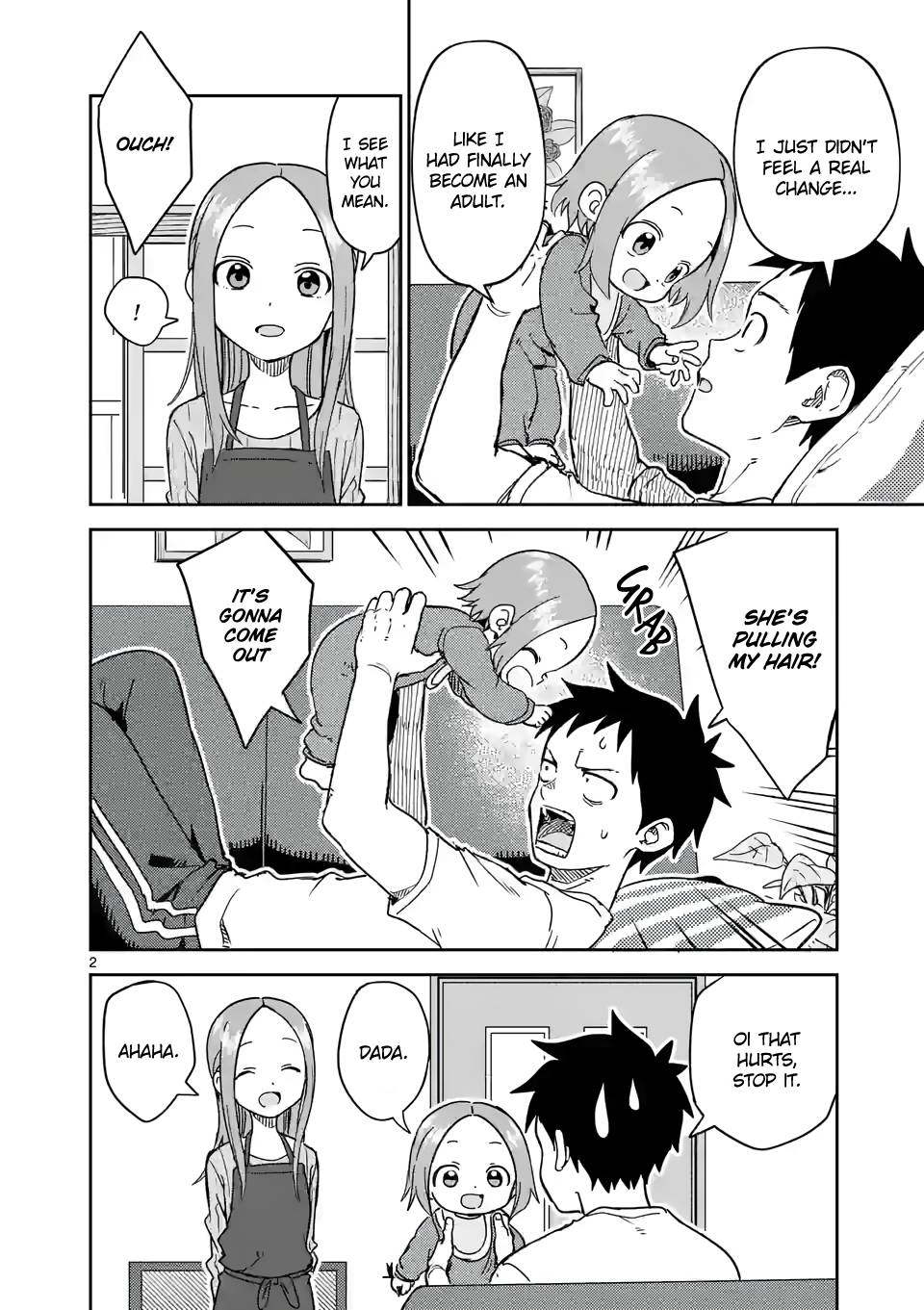 Karakai Jouzu no (Moto) Takagi-san chapter 251 page 2