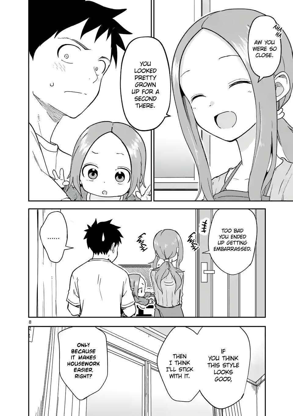 Karakai Jouzu no (Moto) Takagi-san chapter 251 page 8