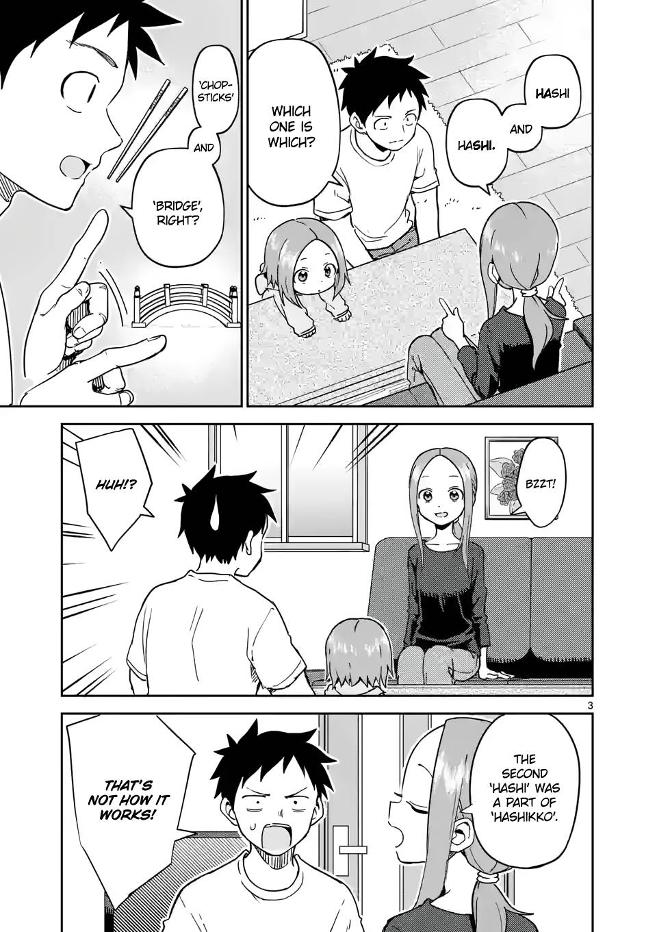 Karakai Jouzu no (Moto) Takagi-san chapter 252 page 3